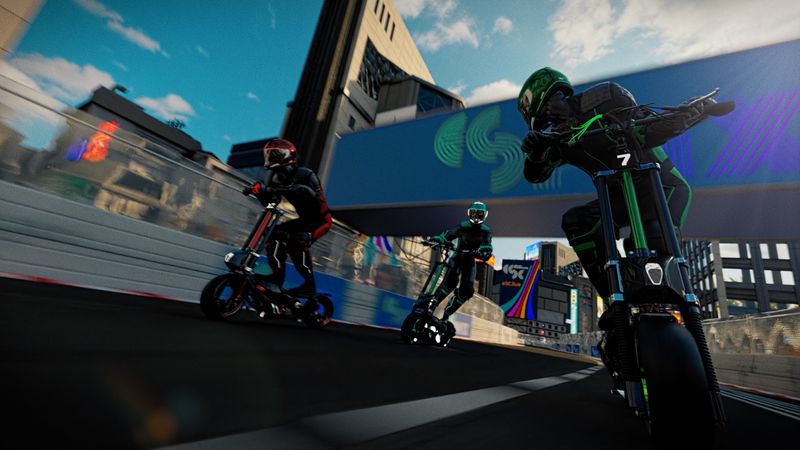 A New Era of Racing: Formula 1 Driver Takes the Wheel of an Electric Scooter in Revolutionary Championship